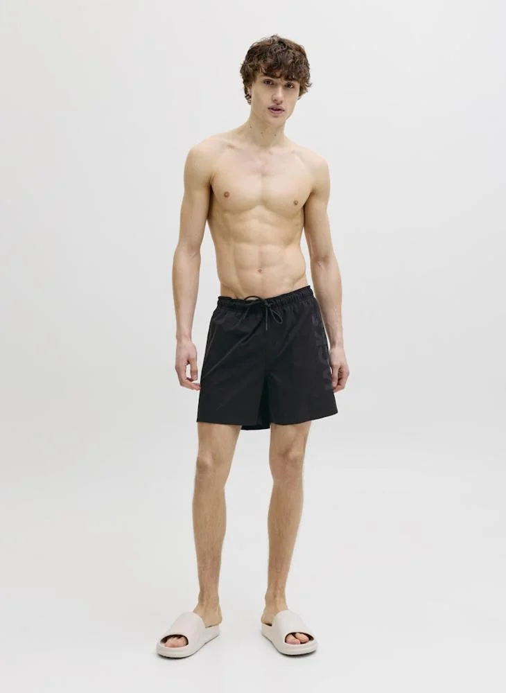 JACK & JONES  Logo Drawstring Swim Shorts for Men | Best Price UAE